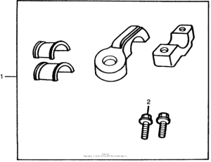 CB750 Antenna mount i 81-82