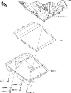 ZX1000 Маслянный поддон