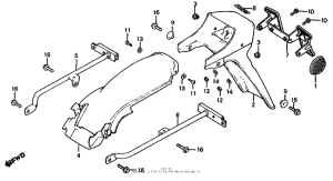 MB5 Задний бампер