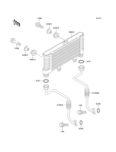 ZR550 Масляный картер