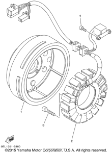 XVS1100L Генератор