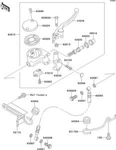  Главный тормозной цилиндр