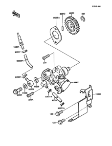 KMX125 Масляный насос
