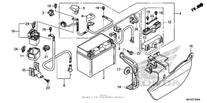 ST1300 (ABS) Аккумулятор