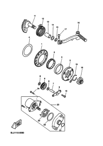 CW50 CW50P Стартер