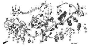 FJS400 (ABS) Harness wire
