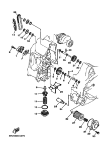 CP250 Масляная помпа в сборе