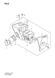 TF125 Воздухоочиститель