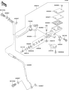 ZR1200 Цилиндр сцепления