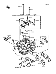 EL250 Головка цилиндров