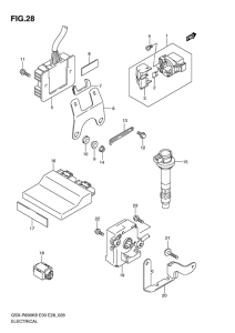 GSX-R600 Equipo electrico
