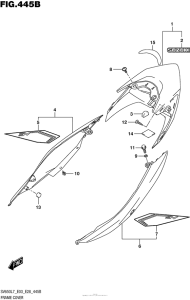 SV650 Frame Cover (Ysf,yvz,yww)