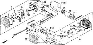 GL1100 Gl1100 turn signal