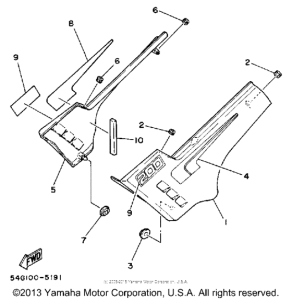 BW200S Боковые обтекатели