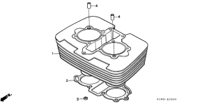 CMX250C Цилиндр