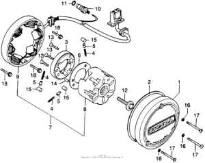 CB360 Генератор
