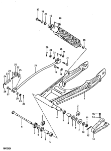 RM100 Маятник задний