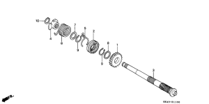 C50 Ножной стартер