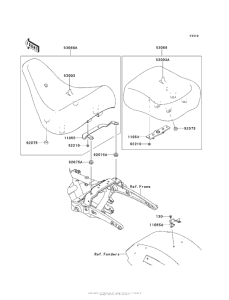 VN1700 Сиденье