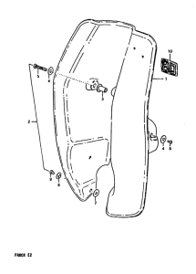 FR80 Щиток облицовочный