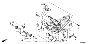  Кронштейн крепления 