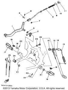 RT180E Stand - footrest