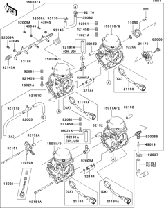 ZX600 Carburetor(1 / 2)