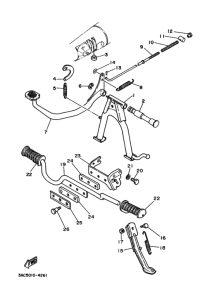 V80D ｽﾀﾝﾄﾞ. ﾌｰﾄﾚｽﾄ 1