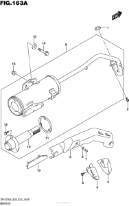 DR-Z70 Глушитель
