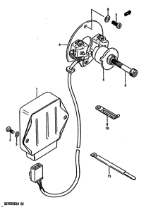 GSX550 Зажигание