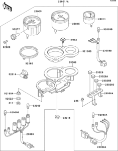 ZX400 Приборы