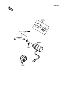ZX400 Топливный насос