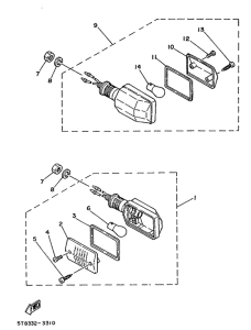 DT50MX Поворотники