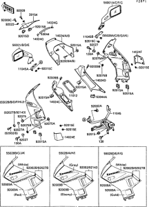 ZX750 Cowling(1 / 3)(zx750-f1)