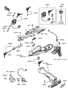 EX650 イグニッションスイッチ