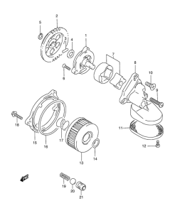 DR350 Маслонасос