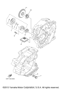 TTR125LN Масляный насос