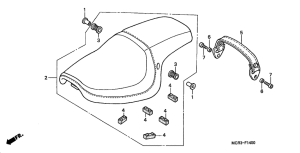VT750DC Пружина
