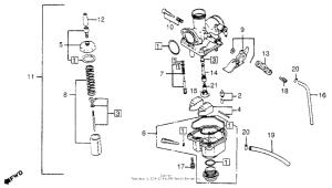 XR185 Карбюратор