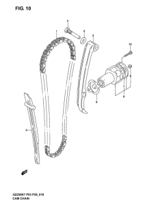 GZ250 Держатель направляющей