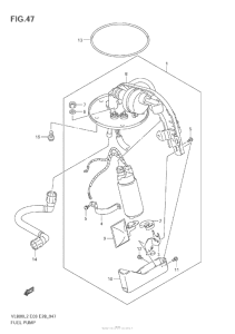 VZ800 Топливный насос