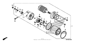 VT1300CS Стартер