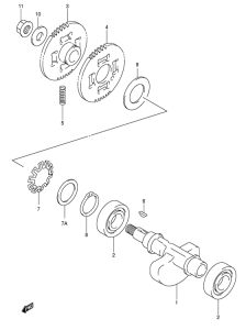 AN250 Балансир кривошипа