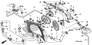 VFR1200F (DCT) Радиатор