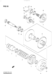 AY50 Трансмиссия