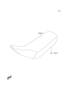 KDX50 Сиденье