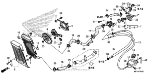 VT1300CT Радиатор
