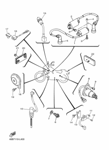XV250 Equipo electrico