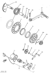 CW50RSX Стартер
