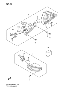 GSX-R1000 Поворотники